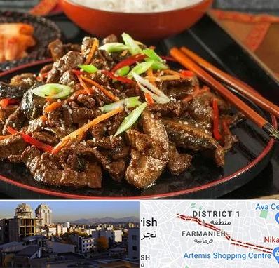 رستوران آسیایی در فرمانیه 