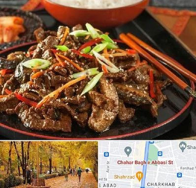 رستوران آسیایی در چهارباغ اصفهان 