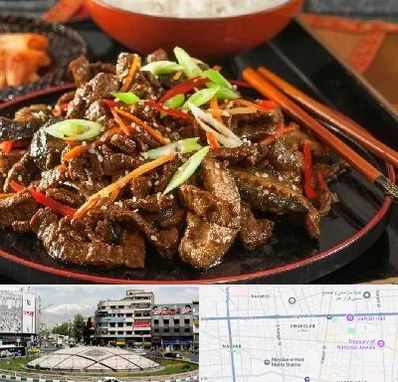 رستوران آسیایی در مرکز تهران