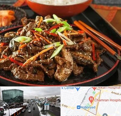 رستوران آسیایی در اقدسیه 