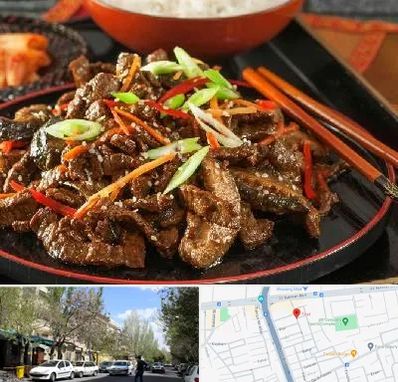 رستوران آسیایی در کوی فیروز تبریز 