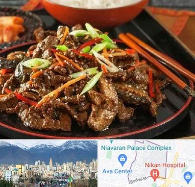 رستوران آسیایی در آجودانیه 