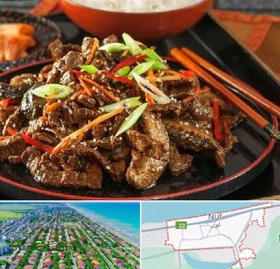 رستوران آسیایی در نور