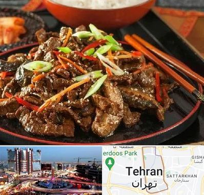 رستوران آسیایی در صادقیه 