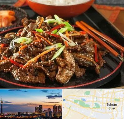 رستوران آسیایی در غرب تهران 