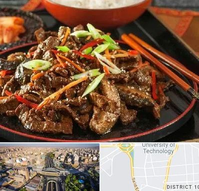 رستوران آسیایی در استاد معین 