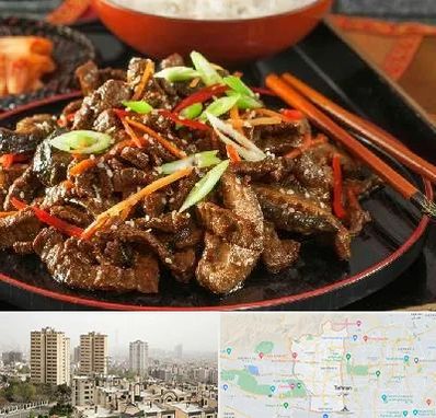 رستوران آسیایی در منطقه 5 تهران