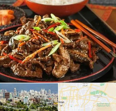 رستوران آسیایی در شرق تهران 