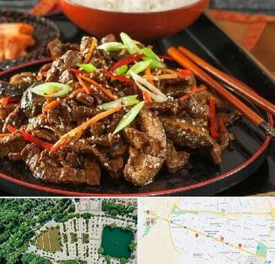 رستوران آسیایی در وکیل آباد مشهد 