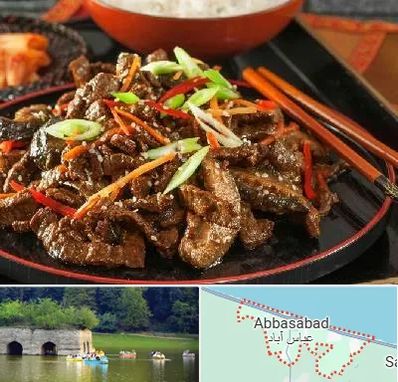 رستوران آسیایی در عباس آباد