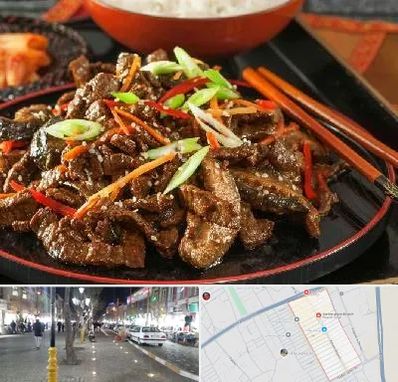 رستوران آسیایی در باغ فیض اسلامشهر 