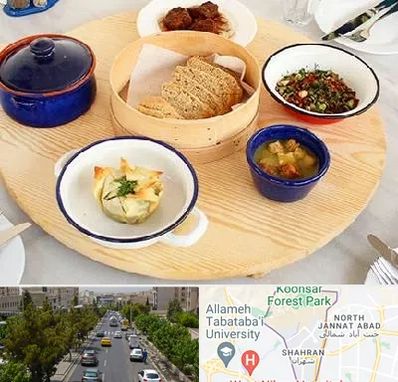 رستوران یونانی در شهران 