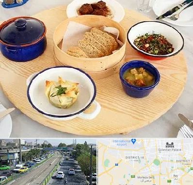 رستوران یونانی در جنوب تهران 