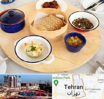 رستوران یونانی در صادقیه 