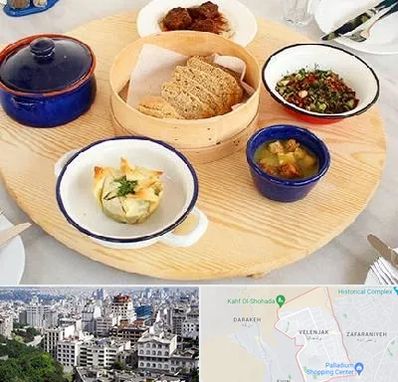 رستوران یونانی در ولنجک 