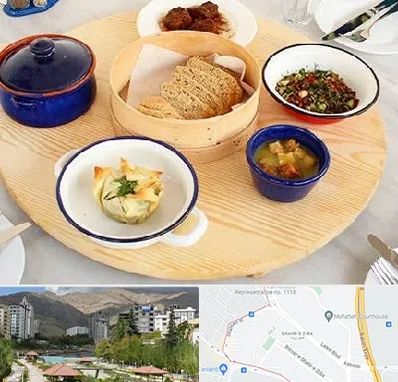 رستوران یونانی در شهر زیبا 