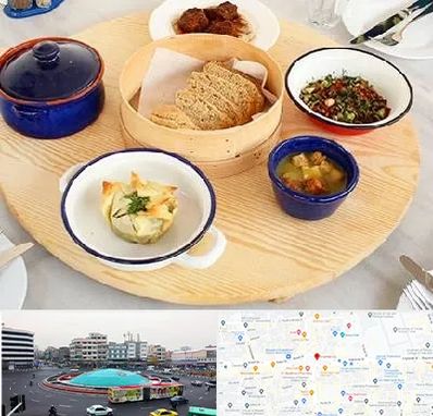 رستوران یونانی در میدان انقلاب 