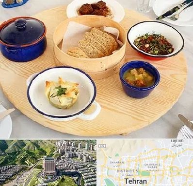 رستوران یونانی در شمال تهران 