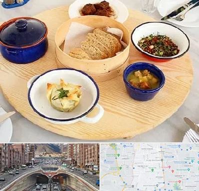 رستوران یونانی در منطقه 10 تهران 