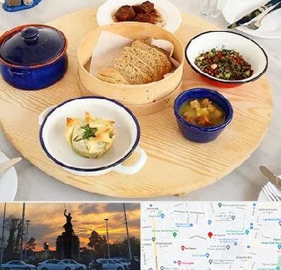 رستوران یونانی در میدان حر 