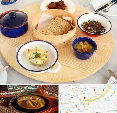 رستوران یونانی در میدان ولیعصر 