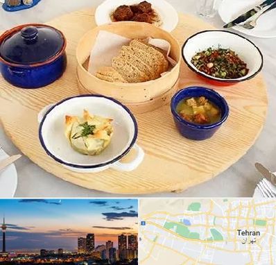 رستوران یونانی در غرب تهران 
