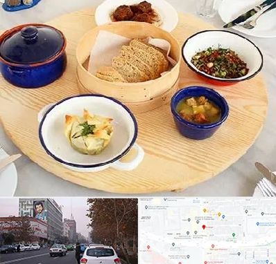 رستوران یونانی در کارگر شمالی 