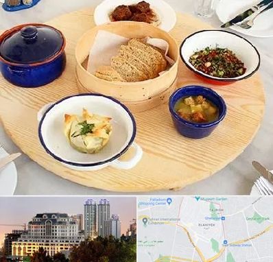 رستوران یونانی در فرشته 