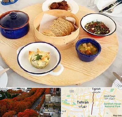 رستوران یونانی در ولیعصر 