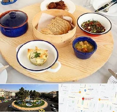 رستوران یونانی در هفت حوض 