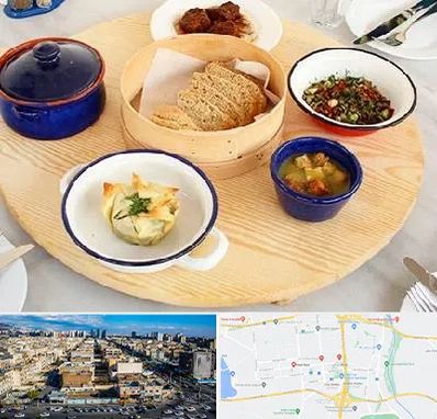 رستوران یونانی در شهرک راه آهن 