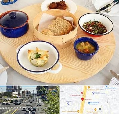 رستوران یونانی در ستاری 