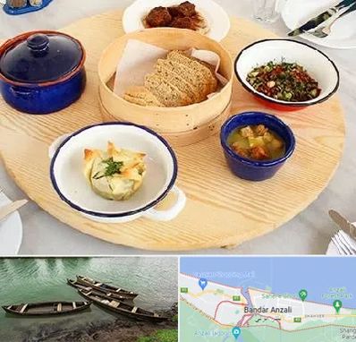 رستوران یونانی در بندر انزلی