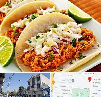 رستوران مکزیکی در افسریه