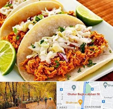 رستوران مکزیکی در چهارباغ اصفهان 
