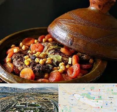 رستوران مراکشی در منطقه 21 تهران 