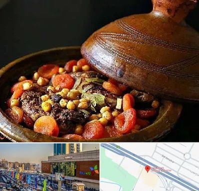 رستوران مراکشی در لاله پارک تبریز 