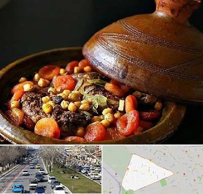 رستوران مراکشی در احمدآباد مشهد 