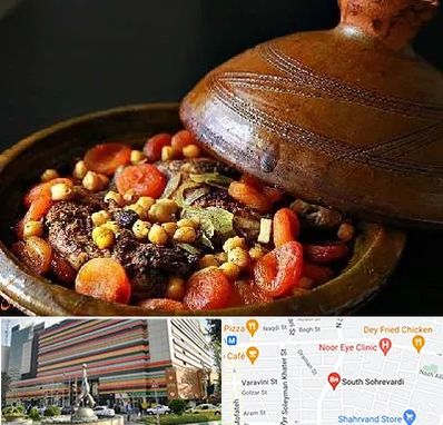 رستوران مراکشی در سهروردی 