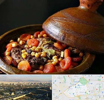 رستوران مراکشی در منطقه 19 تهران