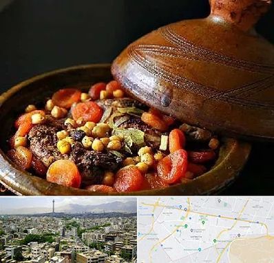 رستوران مراکشی در منطقه 8 تهران 
