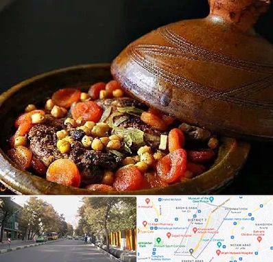 رستوران مراکشی در شریعتی 