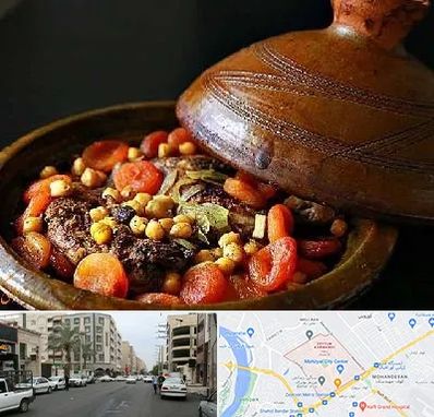 رستوران مراکشی در زیتون کارمندی اهواز 