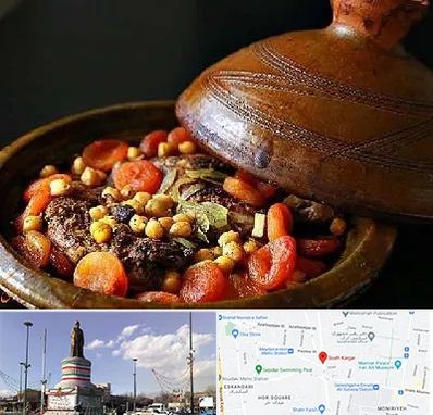 رستوران مراکشی در کارگر جنوبی