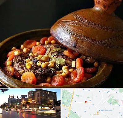 رستوران مراکشی در بلوار سجاد مشهد 