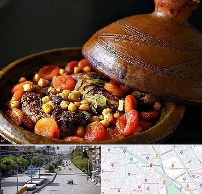 رستوران مراکشی در خیابان زند شیراز 