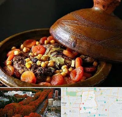رستوران مراکشی در منطقه 6 تهران 