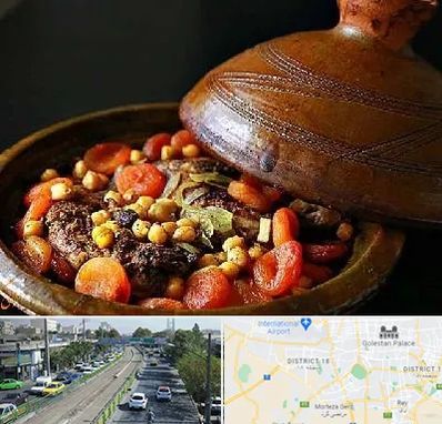 رستوران مراکشی در جنوب تهران 