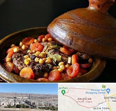 رستوران مراکشی در شهرک گلستان شیراز 