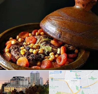 رستوران مراکشی در فرشته 